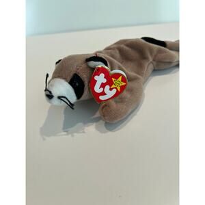 Ty Beanie Baby 1996 Ringo the Racoon P.V.C. Pellets Retired JL